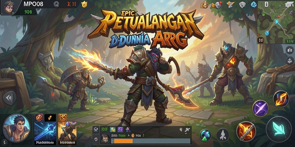 Tampilan gameplay seru di MPO08 dengan aksi pertempuran mendebarkan.