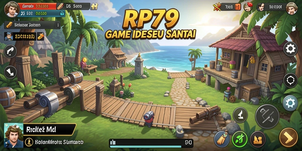 Screenshot RP79 menampilkan aksi gameplay yang menampilkan kemajuan karakter.